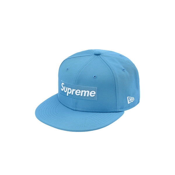Supreme Champions Box Logo New Era Cap Bright Blue