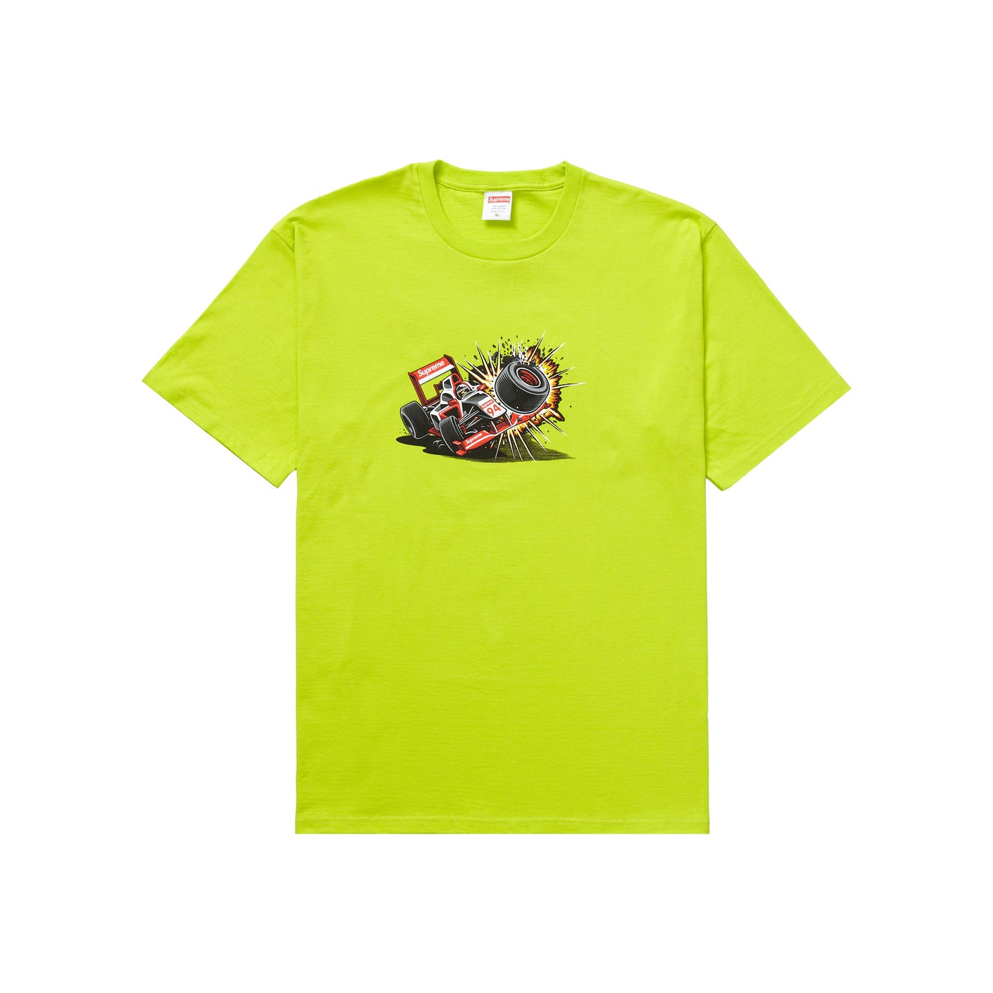 Supreme Crash Tee Bright Green (FW21)