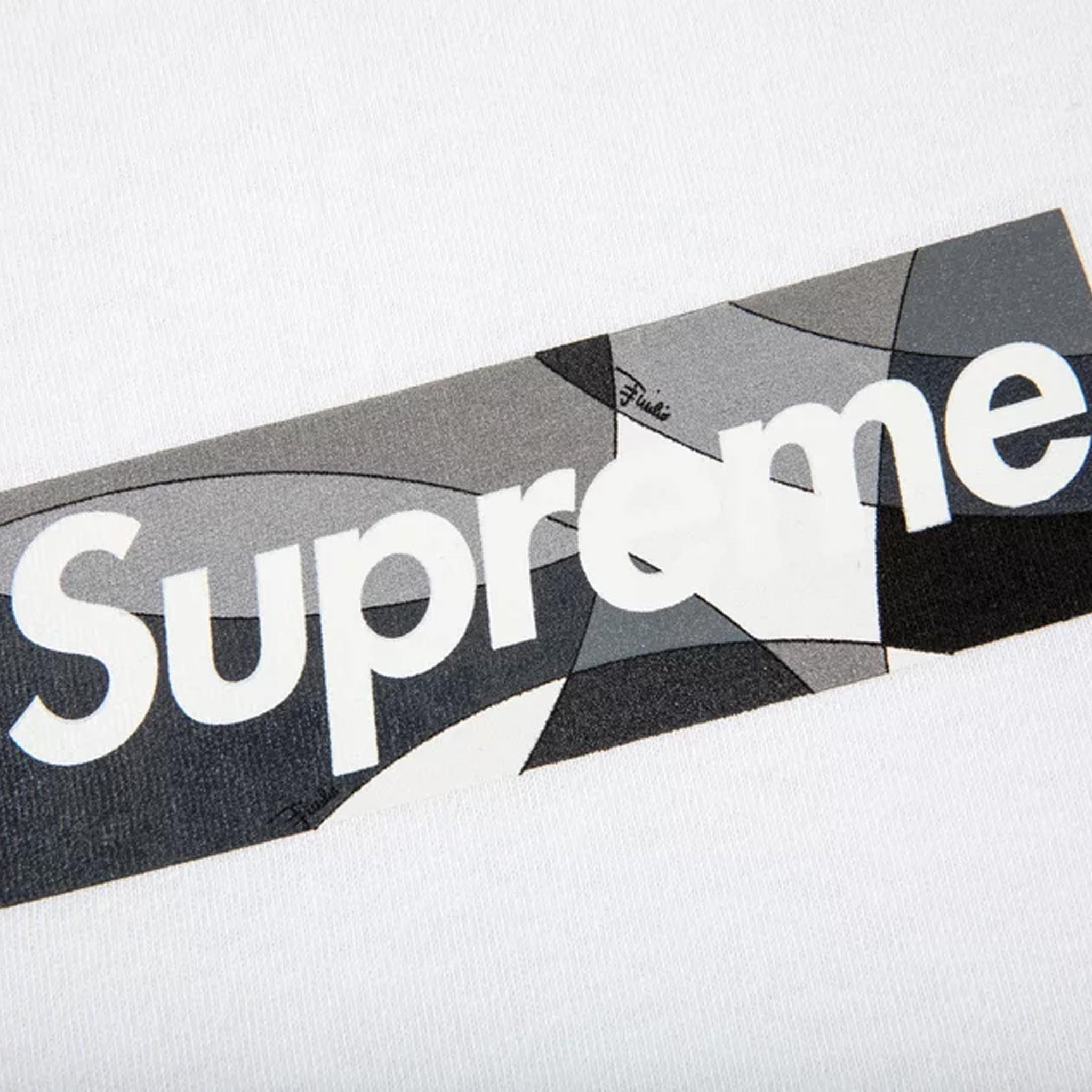 Supreme Emilio Pucci Box Logo Tee White/Black – STEALPLUG KL