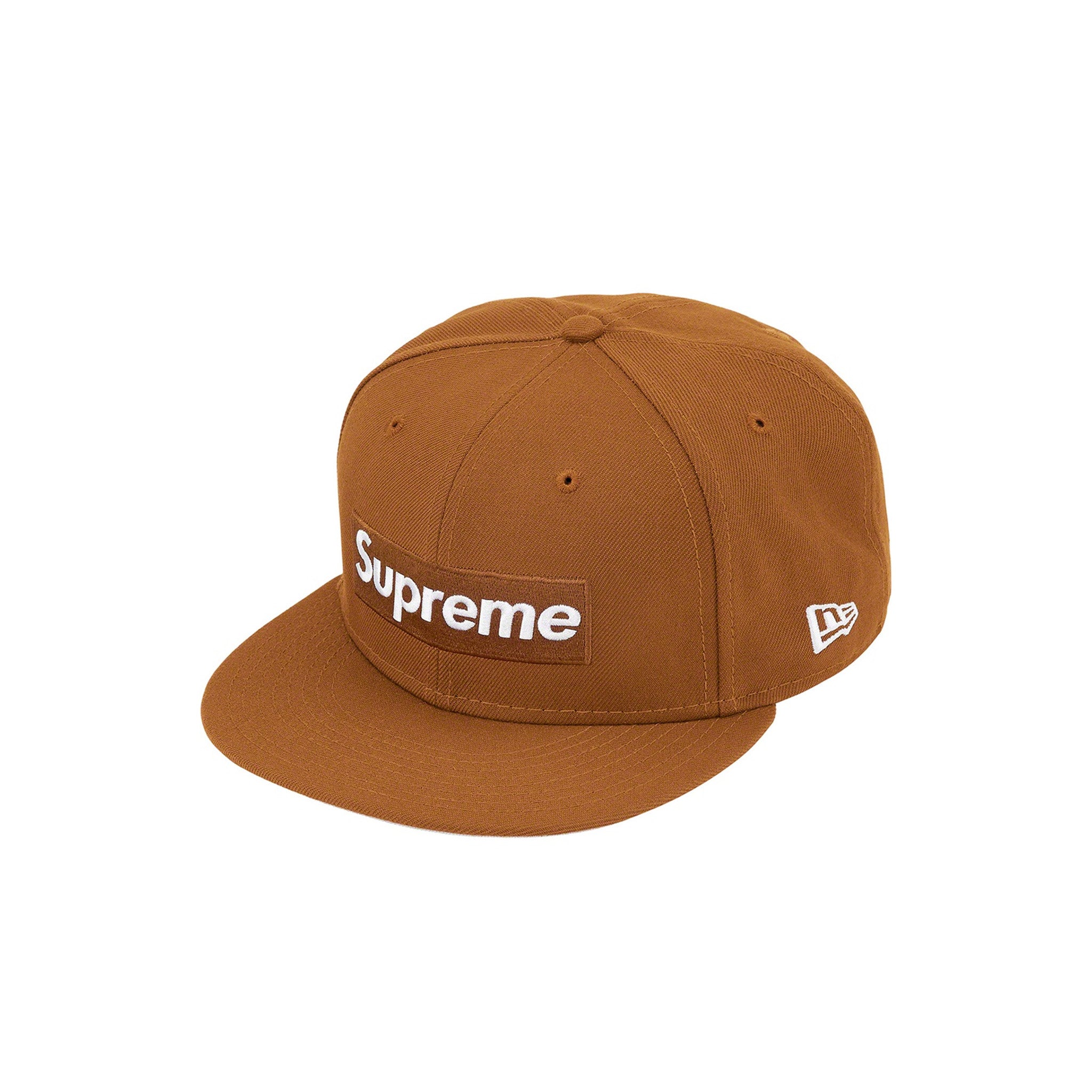 Supreme Money Box Logo New Era Brown – STEALPLUG KL