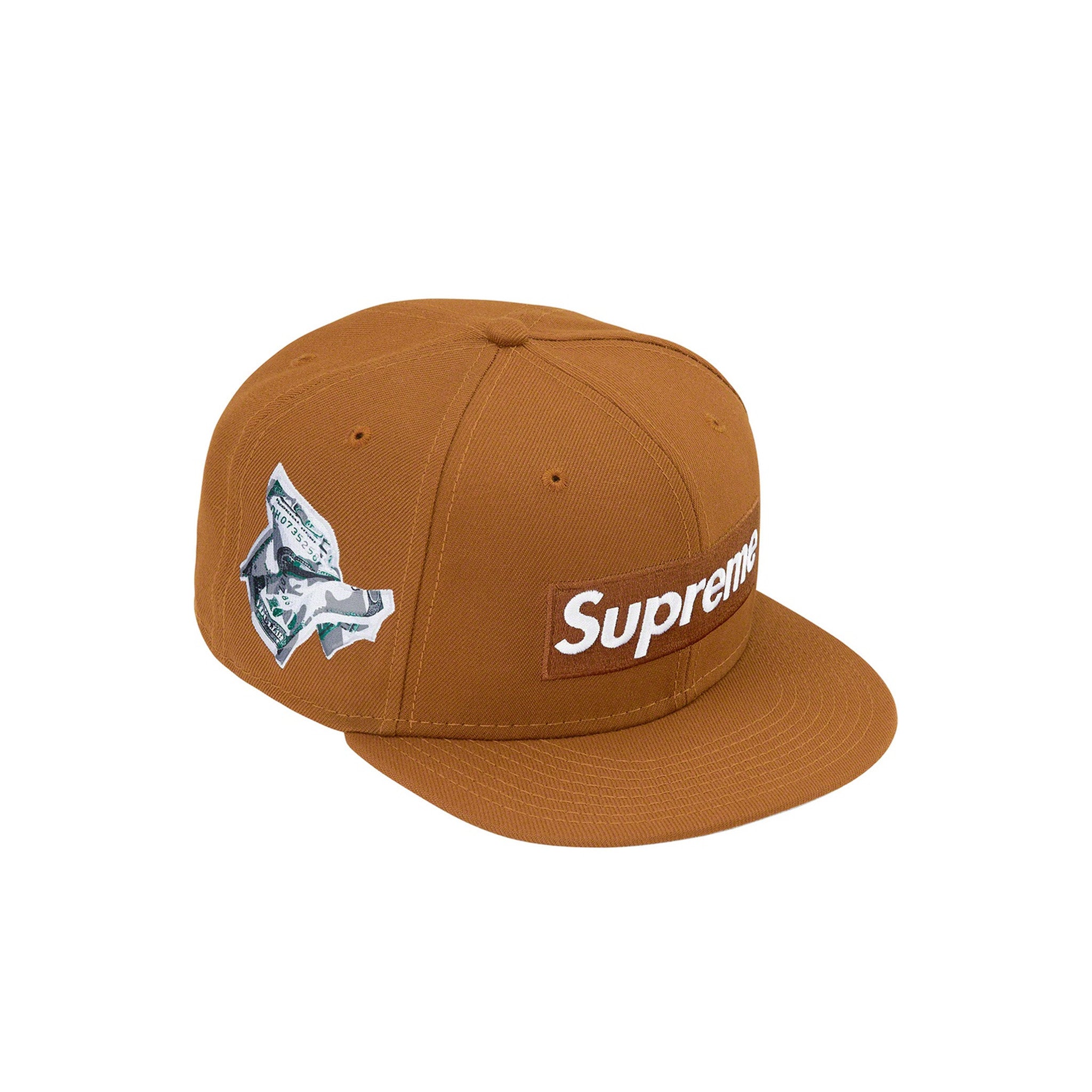 代引き不可 Supreme Money Box Logo New Era 7 3/4 黒 - メンズ