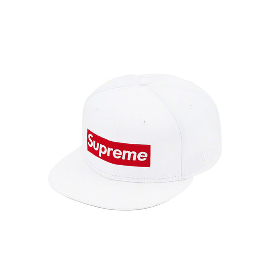 Supreme Money Box Logo New Era Cap White