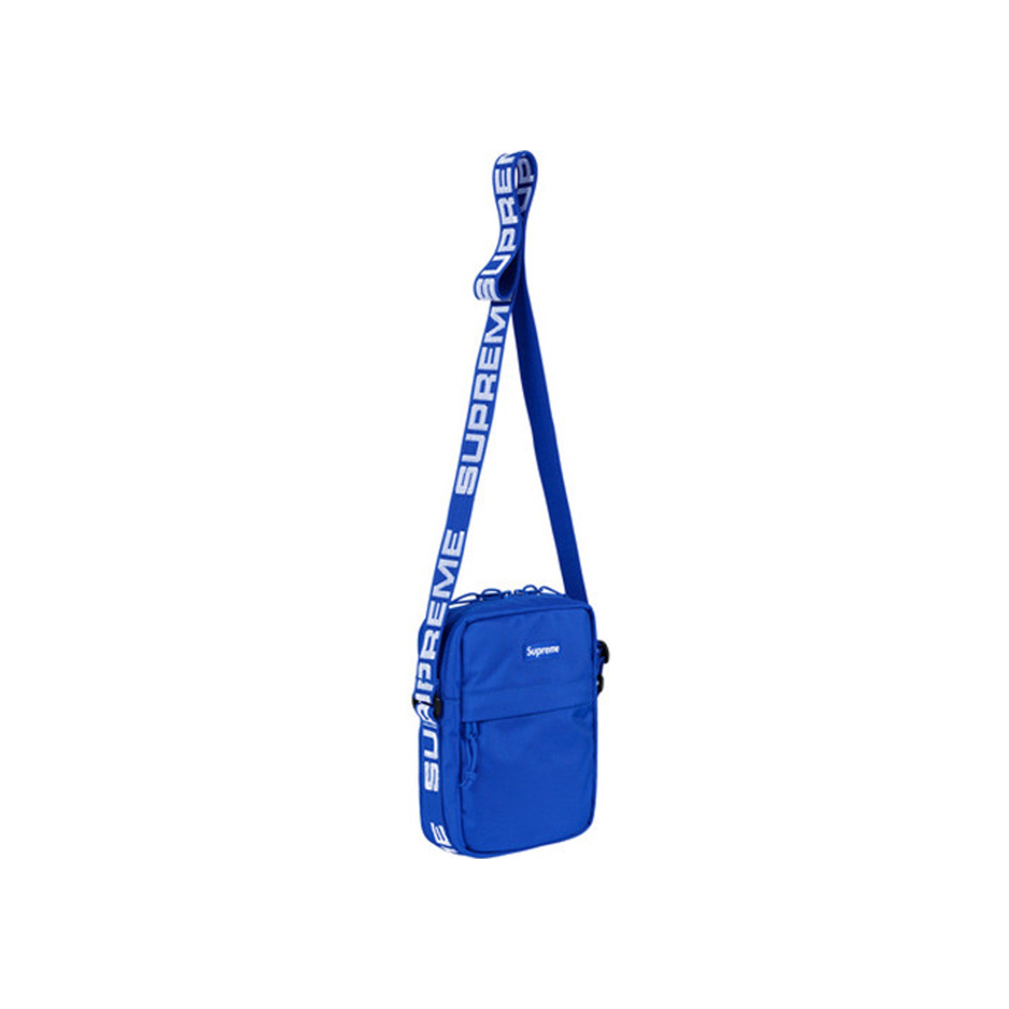 Supreme ss18 blue store shoulder bag