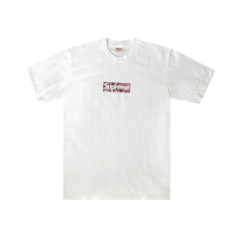 Supreme x Takashi Murakami COVID-19 Relief Box Logo Tee White (SS20)