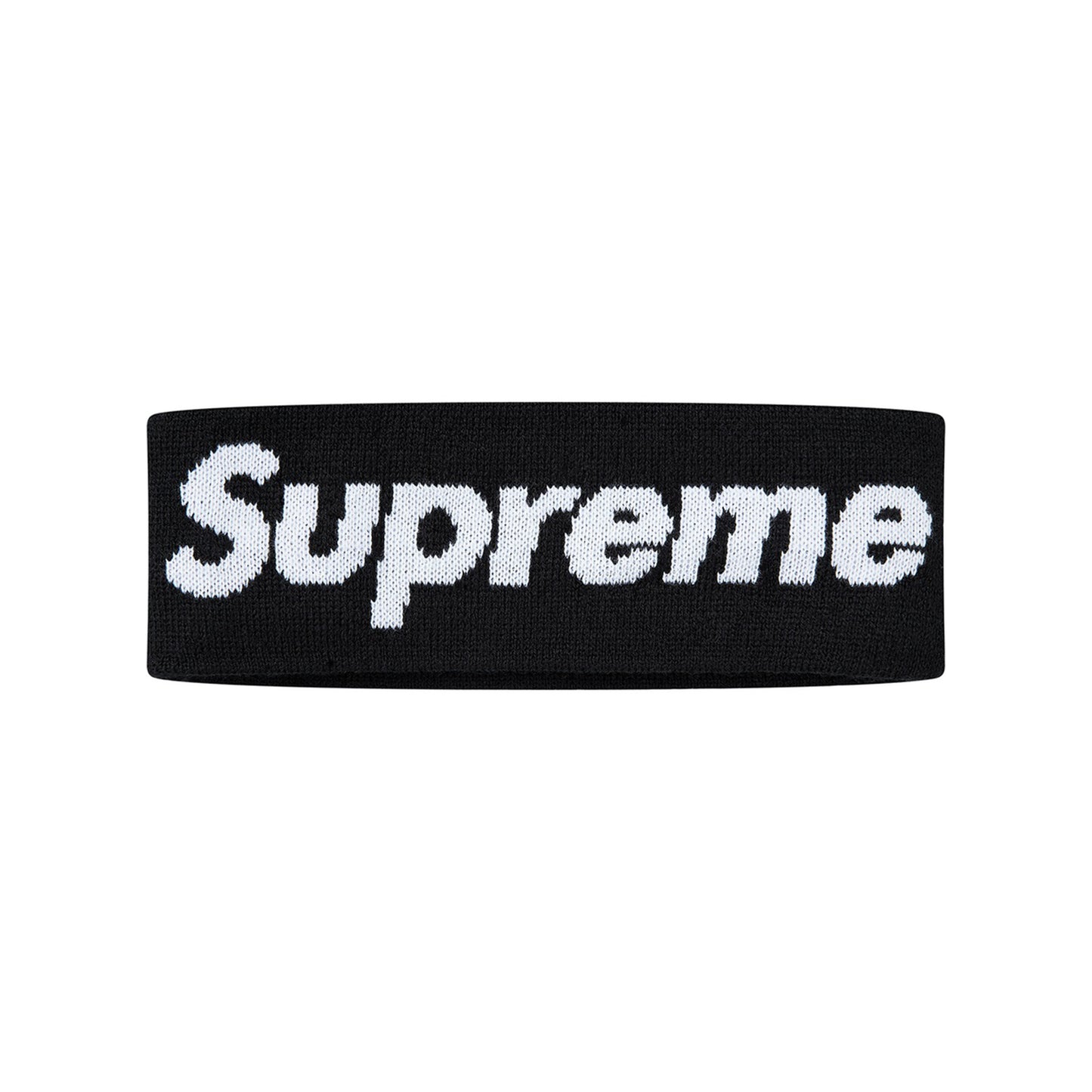 Supreme x New Era Big Logo Headband Black (FW18)