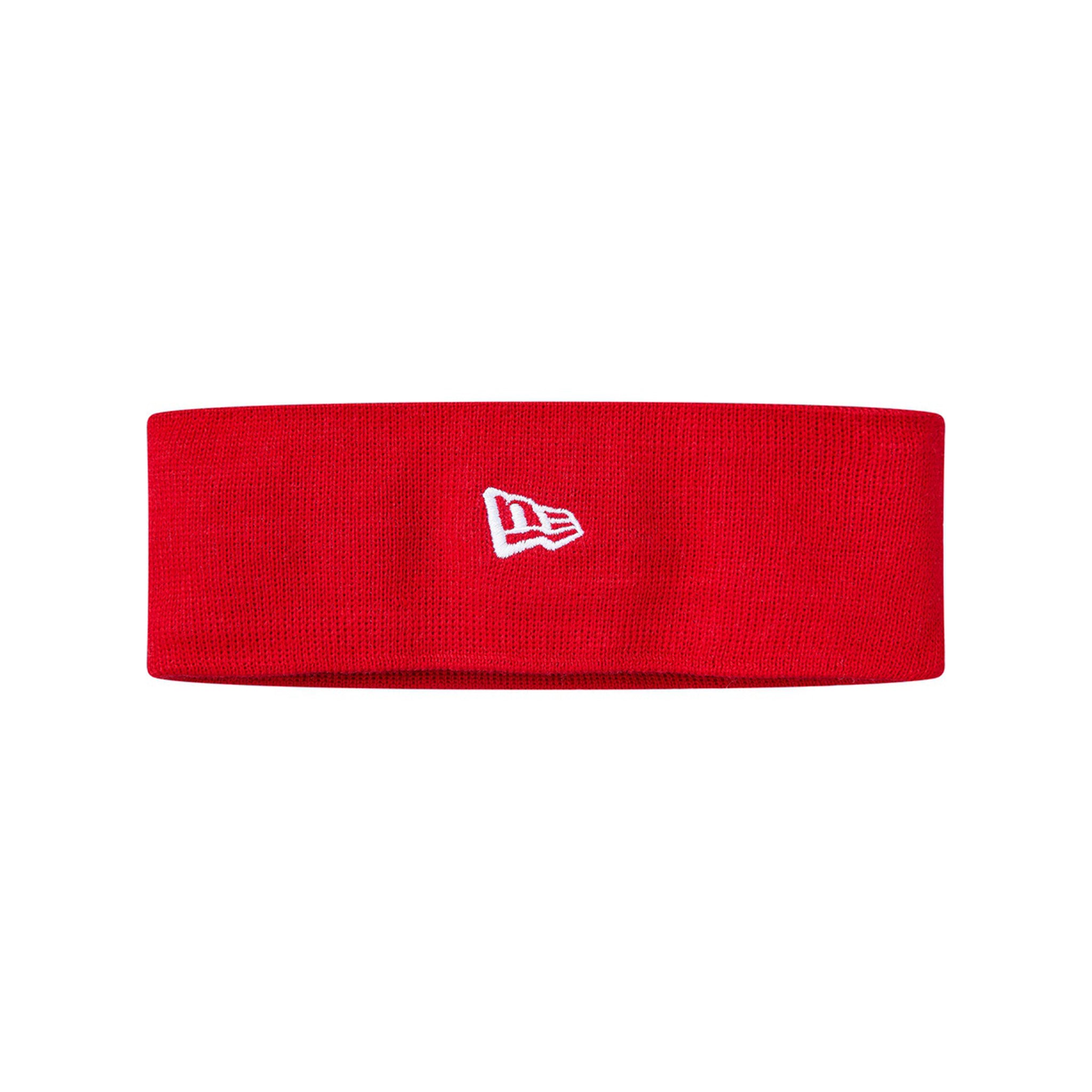 supreme RED New Era Big Logo Headband
