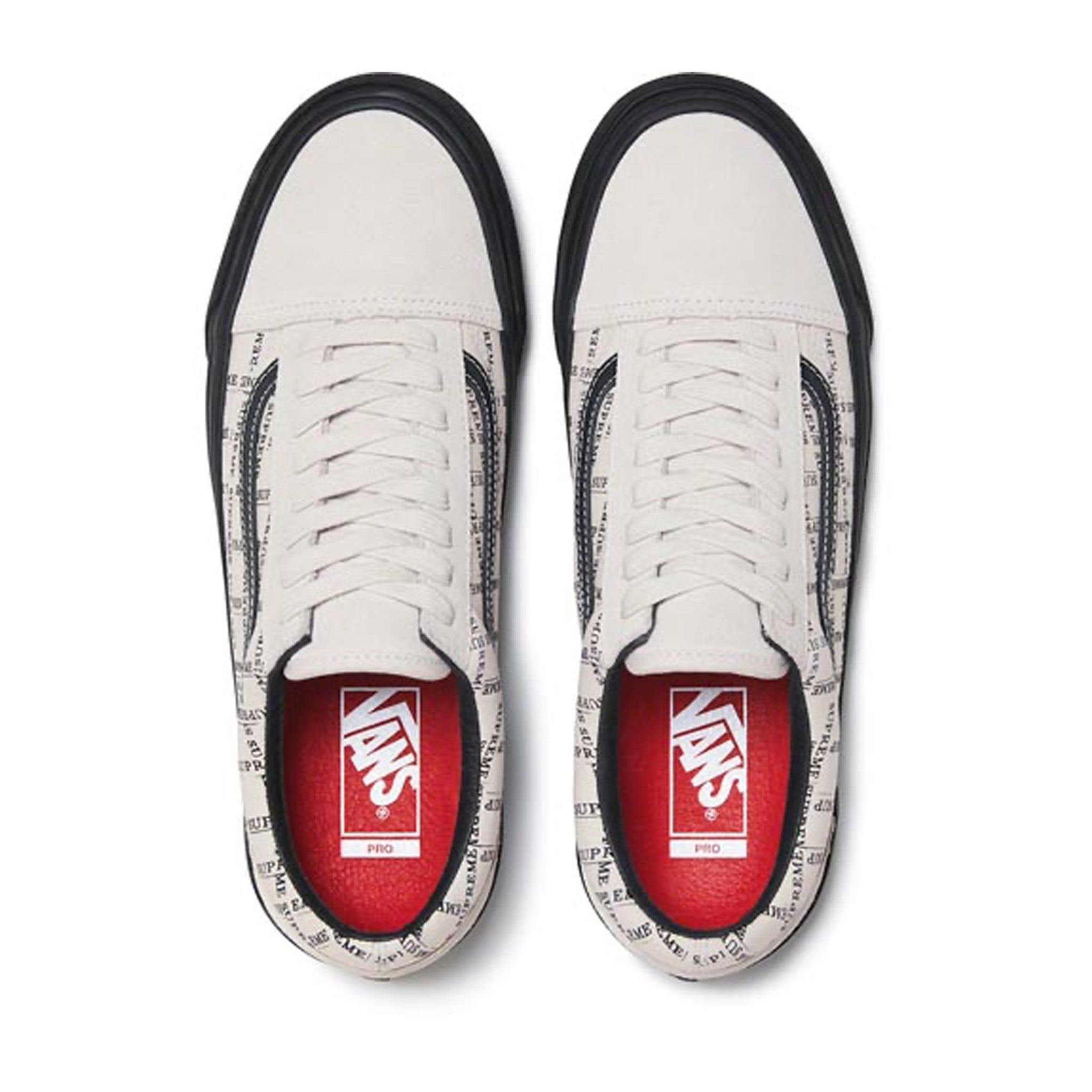 Vans Old Skool Supreme Grid White – STEALPLUG KL