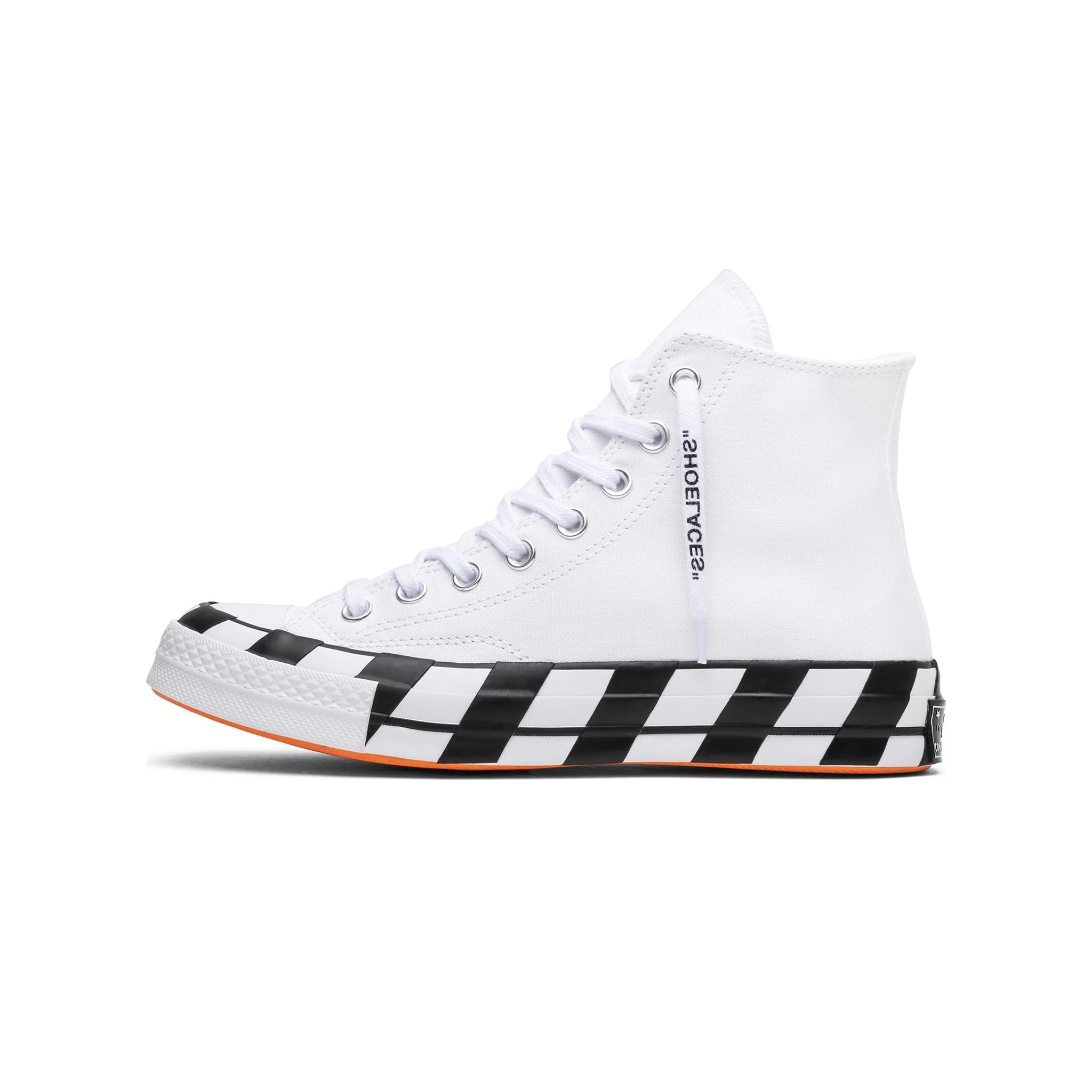 Converse off white on sale black and white